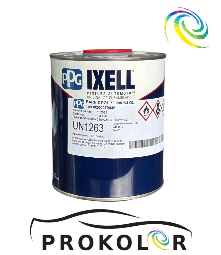 Kit Barniz Ixell 70.000 1/4